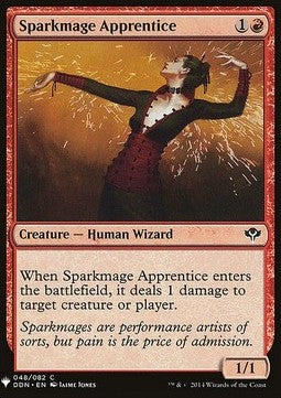 Sparkmage Apprentice - Mystery Booster (Common) [MYS-48]