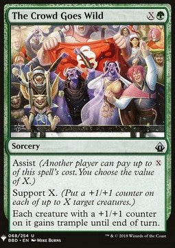 The Crowd Goes Wild - Mystery Booster (Uncommon) [MYS-68]