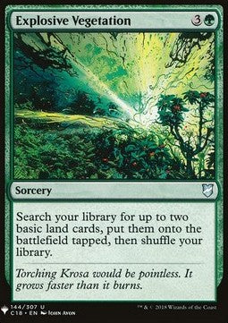 Explosive Vegetation - Mystery Booster (Uncommon) [MYS-144]