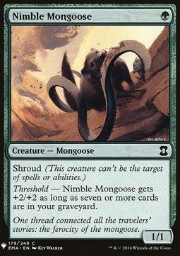 Nimble Mongoose - Mystery Booster (Common) [MYS-179]