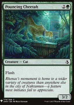 Pouncing Cheetah - Mystery Booster (Common) [MYS-179]