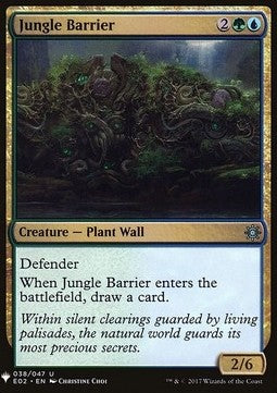 Jungle Barrier - Mystery Booster (Uncommon) [MYS-38]