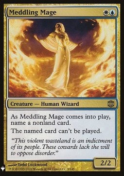 Meddling Mage - Mystery Booster (Rare) [MYS-8]