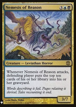 Nemesis of Reason - Mystery Booster (Rare) [MYS-28]