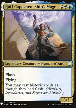 Raff Capashen, Ship's Mage - Mystery Booster (Uncommon) [MYS-202]