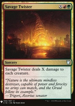 Savage Twister - Mystery Booster (Uncommon) [MYS-190]