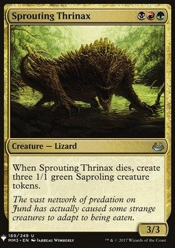 Sprouting Thrinax - Mystery Booster (Uncommon) [MYS-189]