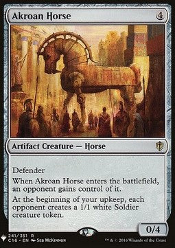 Akroan Horse - Mystery Booster (Rare) [MYS-241]