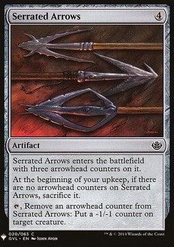 Serrated Arrows - Mystery Booster (Common) [MYS-20]
