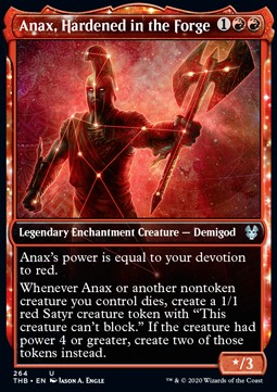 Anax, Hardened in the Forge - Theros Beyond Death: Extras (Uncommon) [XTHB-264]