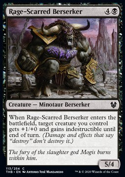 Rage-Scarred Berserker - Theros Beyond Death (Common) [THB-113]