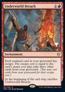 Underworld Breach (V.1) - Theros Beyond Death: Promos (Rare) [PTHB-161]