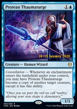 Protean Thaumaturge (V.2) - Theros Beyond Death: Promos (Rare) [PTHB-60]