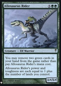 Allosaurus Rider - Mystery Booster (Rare) [MYS-101]