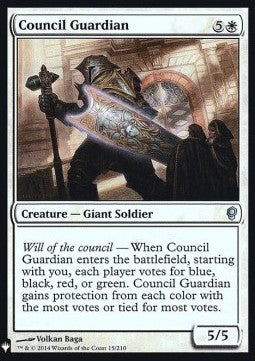 Council Guardian - Mystery Booster (Uncommon) [MYS-15]