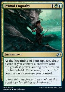 Primal Empathy - Ikoria: Lair of Behemoths (Uncommon) [IKO-200]