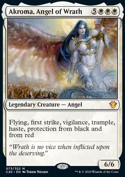 Akroma, Angel of Wrath - Commander: Ikoria (Mythic) [C20-73]