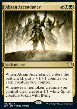Abzan Ascendancy - Commander: Ikoria (Rare) [C20-198]