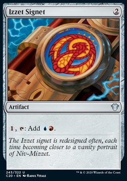 Izzet Signet - Commander: Ikoria (Uncommon) [C20-243]