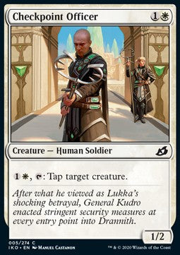 Checkpoint Officer - Ikoria: Lair of Behemoths (Common) [IKO-5]