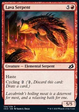 Lava Serpent - Ikoria: Lair of Behemoths (Common) [IKO-124]