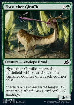 Flycatcher Giraffid - Ikoria: Lair of Behemoths (Common) [IKO-153]