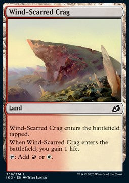 Wind-Scarred Crag - Ikoria: Lair of Behemoths (Common) [IKO-258]