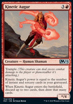 Kinetic Augur - Core 2021 (Uncommon) [M21-154]