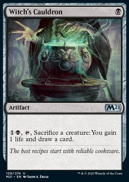 Witch's Cauldron - Core 2021 (Uncommon) [M21-129]