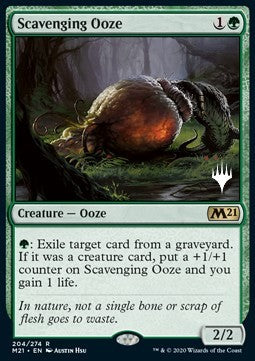 Scavenging Ooze (V.1) - Core 2021: Promos (Rare) [PM21-204]
