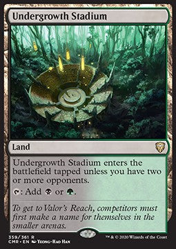 Undergrowth Stadium - Commander Legends (Rare) [CMR-359]