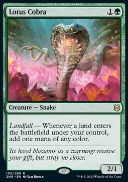Lotus Cobra - Zendikar Rising (Rare) [ZNR-193]