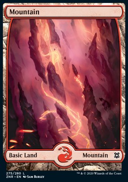Mountain (V.1) - Zendikar Rising (Land) [ZNR-275]