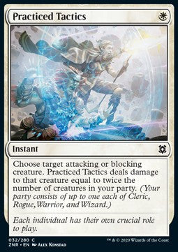 Practiced Tactics - Zendikar Rising (Common) [ZNR-32]