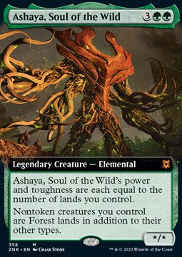 Ashaya, Soul of the Wild - Zendikar Rising: Extras (Mythic) [XZNR-358]