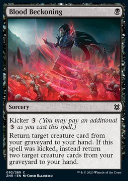 Blood Beckoning - Zendikar Rising (Common) [ZNR-92]
