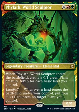 Phylath, World Sculptor - Zendikar Rising: Extras (Rare) [XZNR-313]