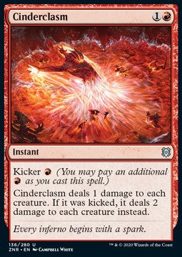 Cinderclasm - Zendikar Rising (Uncommon) [ZNR-136]