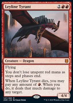Leyline Tyrant - Zendikar Rising (Mythic) [ZNR-147]