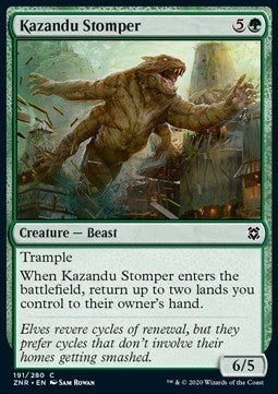 Kazandu Stomper - Zendikar Rising (Common) [ZNR-191]