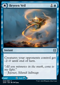 Beyeen Veil // Beyeen Coast - Zendikar Rising (Uncommon) [ZNR-46]