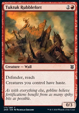 Tuktuk Rubblefort - Zendikar Rising (Common) [ZNR-173]