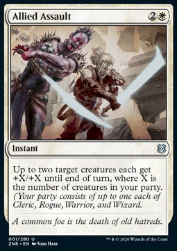 Allied Assault - Zendikar Rising (Uncommon) [ZNR-1]