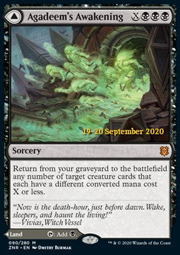 Agadeem's Awakening // Agadeem, the Undercrypt (V.2) - Zendikar Rising: Promos (Mythic) [PZNR-90]