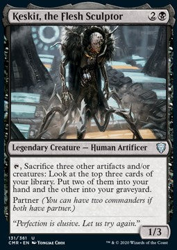 Keskit, the Flesh Sculptor - Commander Legends (Uncommon) [CMR-131]