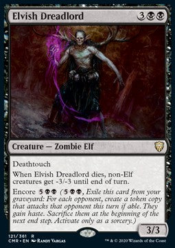 Elvish Dreadlord - Commander Legends (Rare) [CMR-121]