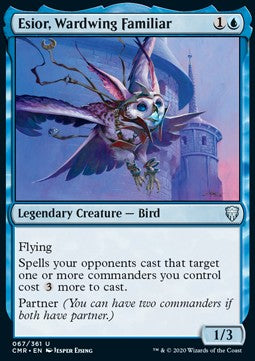 Esior, Wardwing Familiar - Commander Legends (Uncommon) [CMR-67]