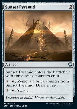 Sunset Pyramid - Commander Legends (Uncommon) [CMR-345]