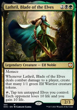 Lathril, Blade of the Elves - Commander: Kaldheim (Mythic) [KHC-1]