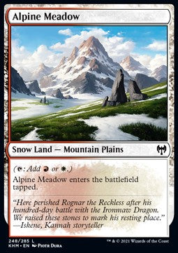 Alpine Meadow - Kaldheim (Common) [KHM-248]